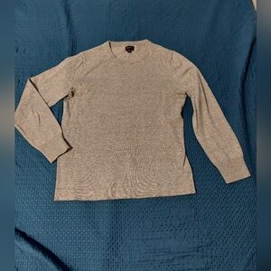 J. Crew Heather Gray Knit Pullover
